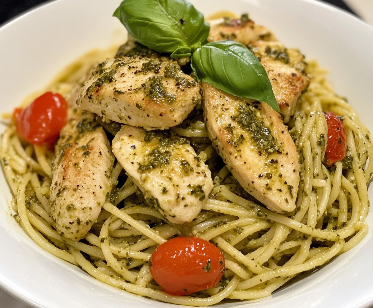 Chicken Pesto Pasta Recipe