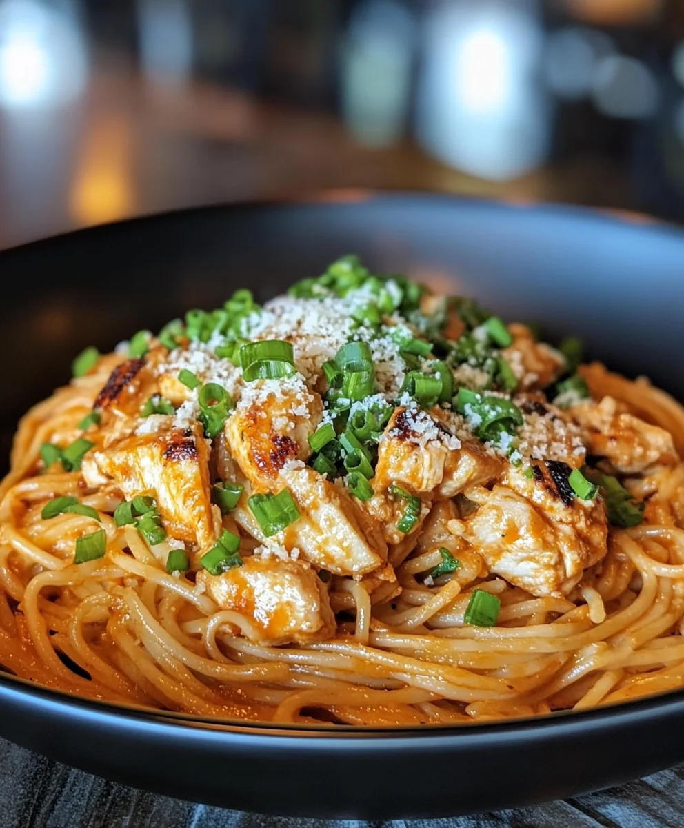 Buffalo Chicken Pasta