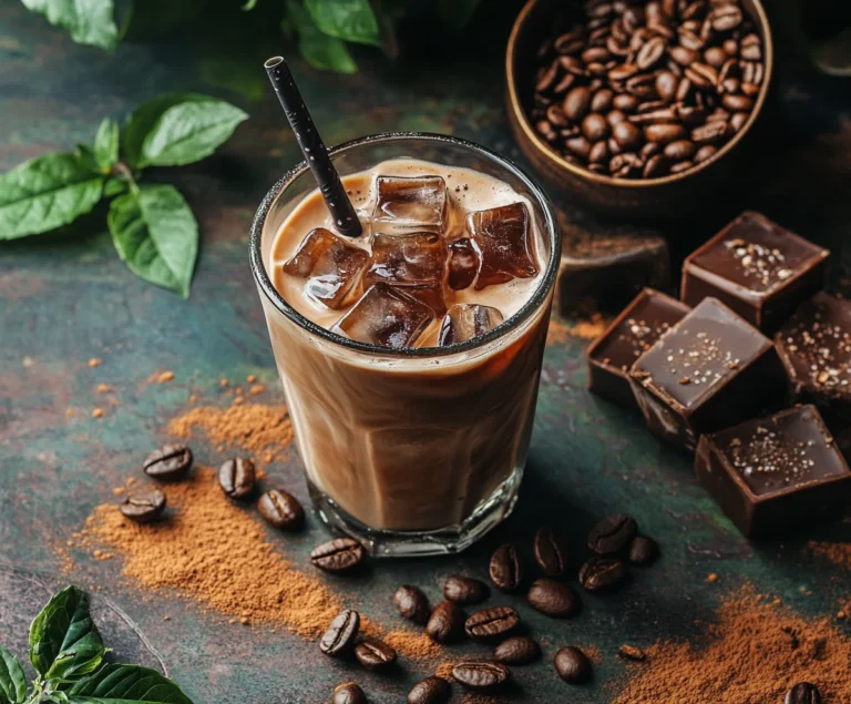 Iced coffee