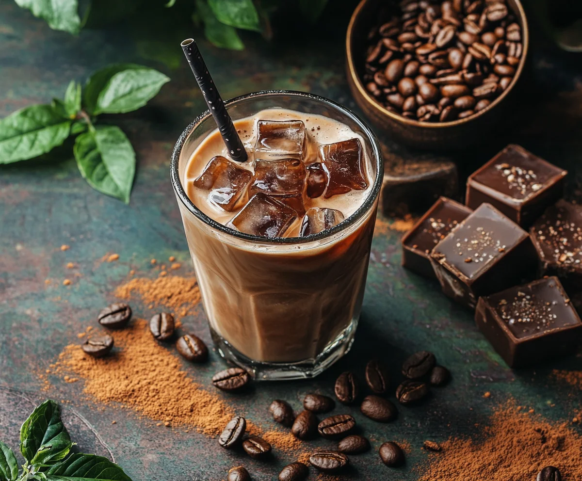 Iced coffee