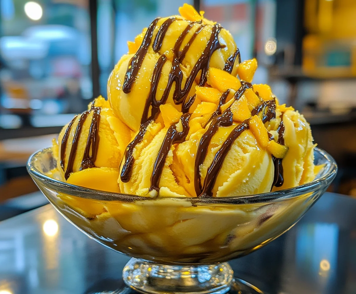 mango ice cream