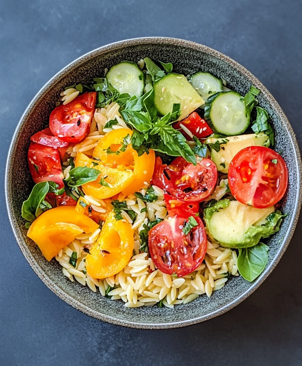 orzo pasta salad
