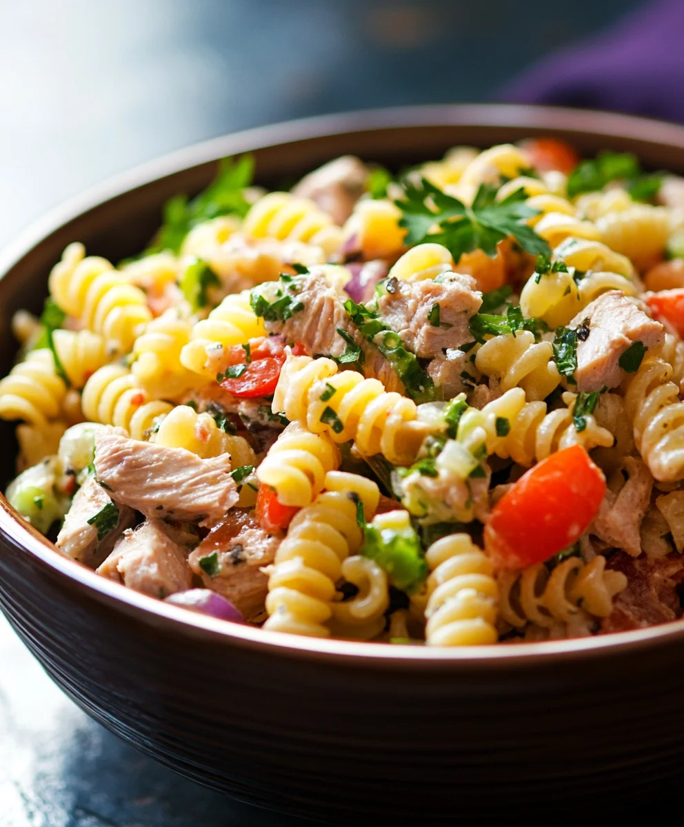 tuna pasta salad