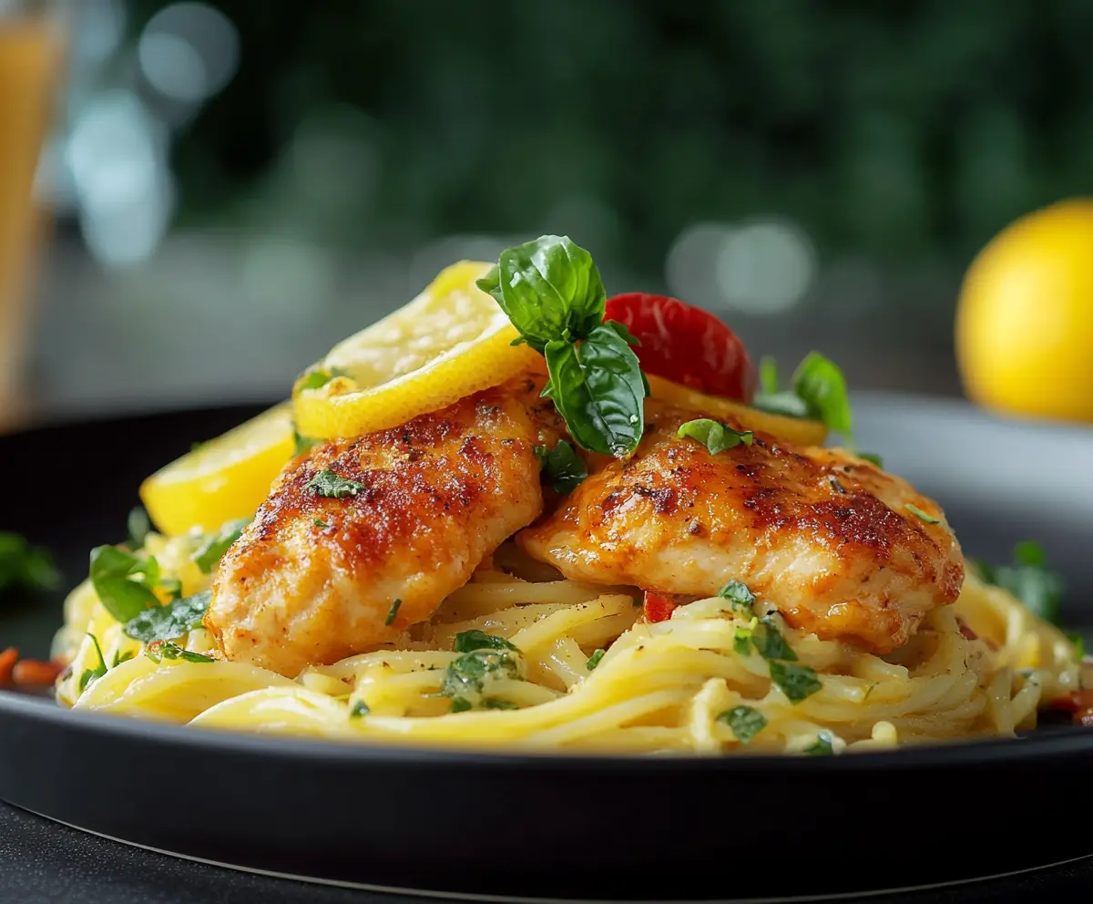 Lemon Chicken Pasta