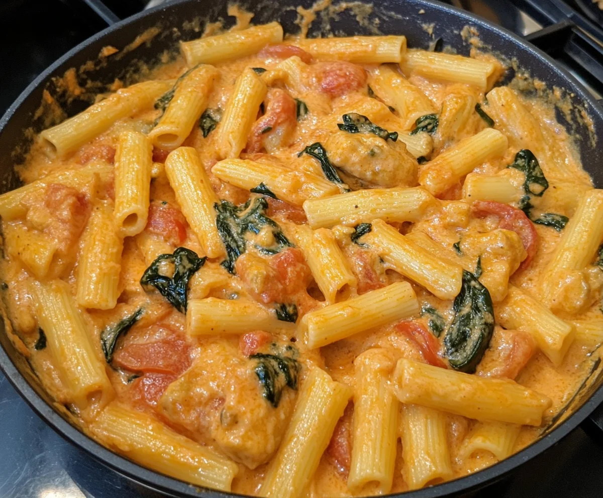 creamy tomato pasta