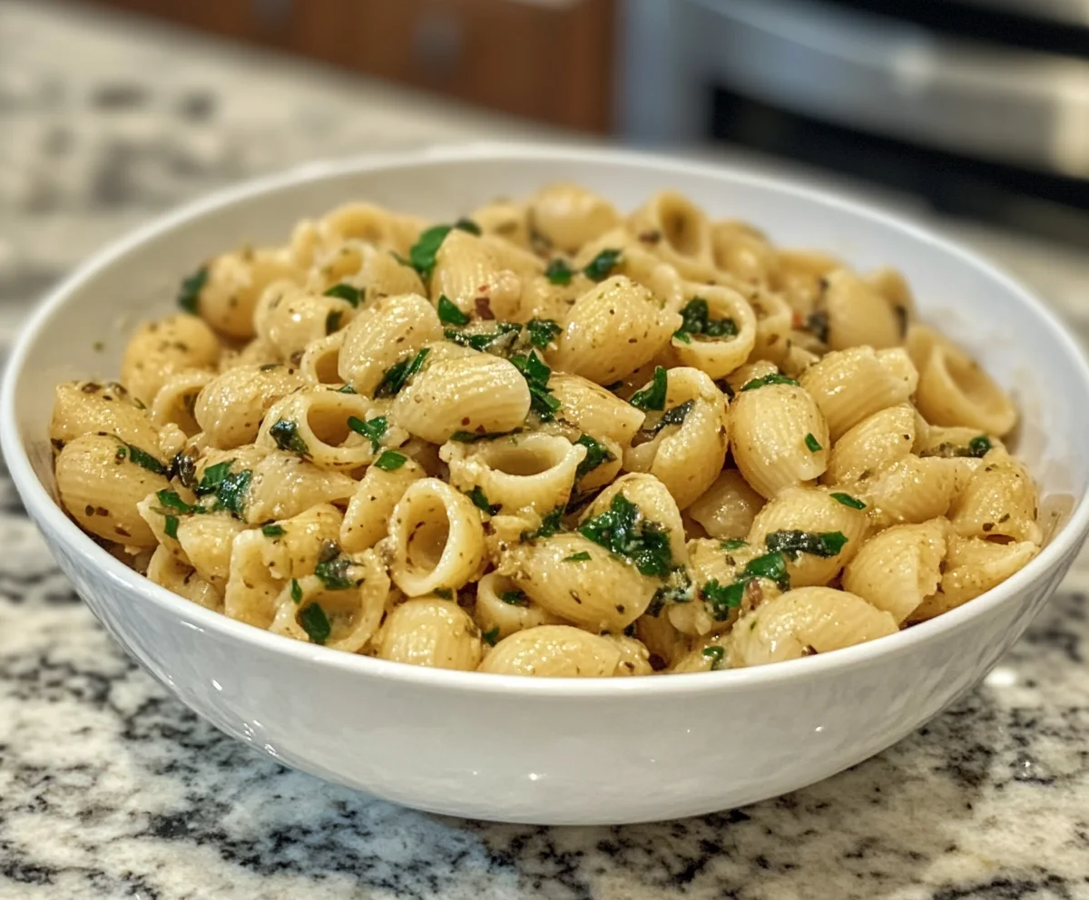 garlic butter pasta
