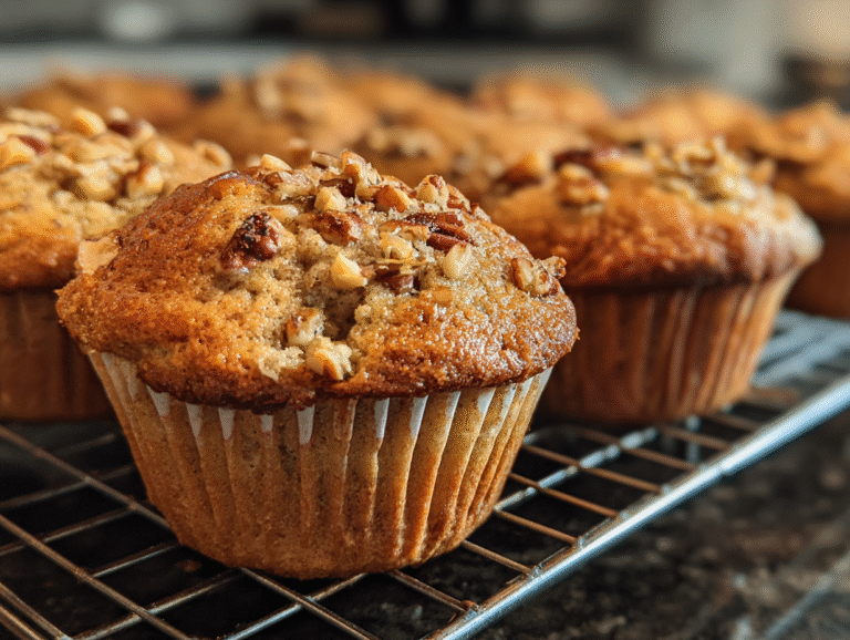 Award Winning Banana Nut Muffins recipe