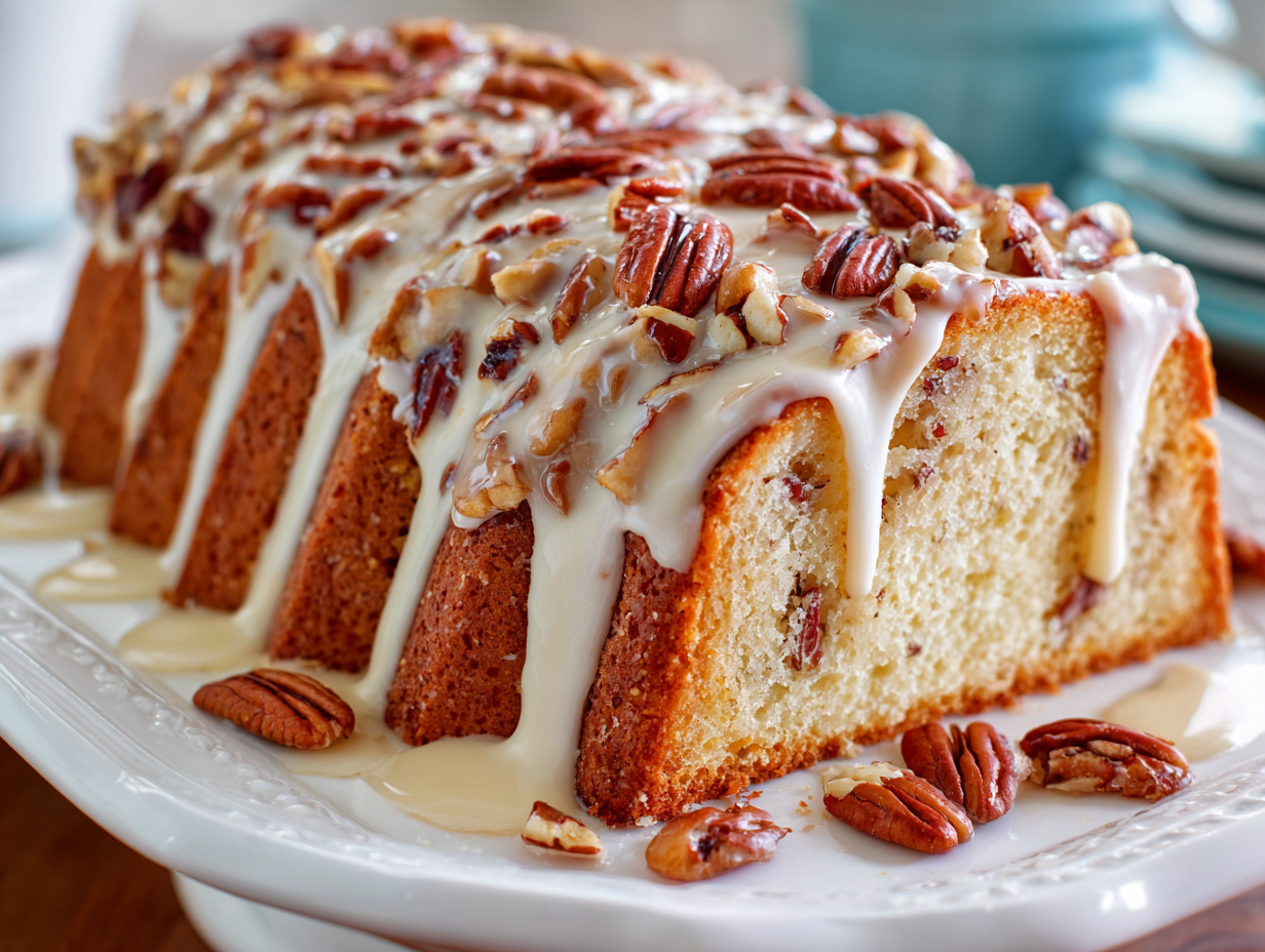 Butter Pecan Pound Cake recepie