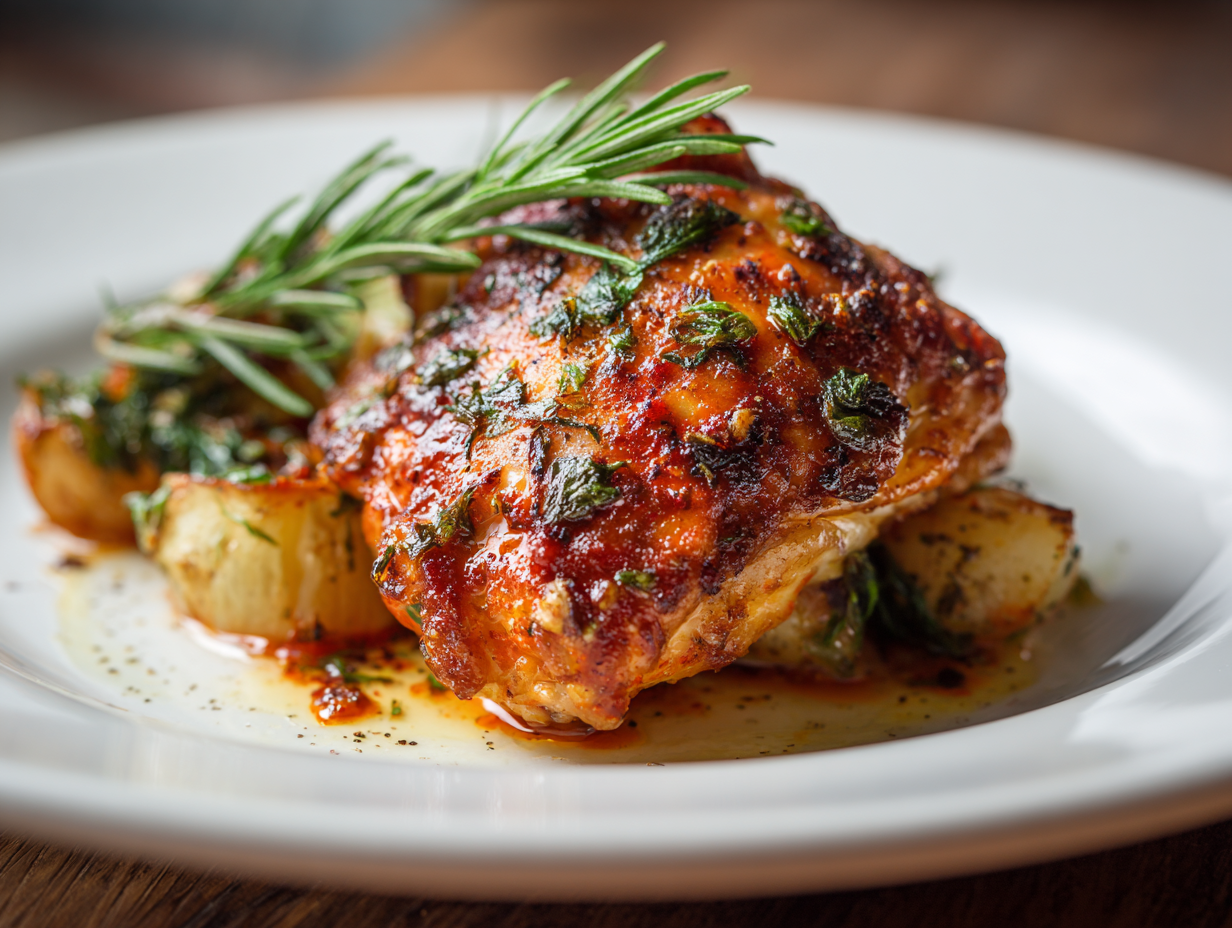 Crispy Crockpot Chicken Thighs recepie