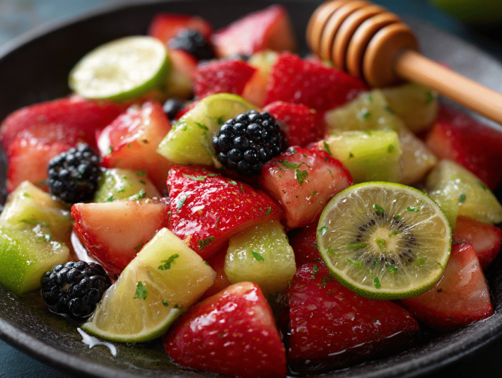 Honey Lime Fruit Salad Recipe