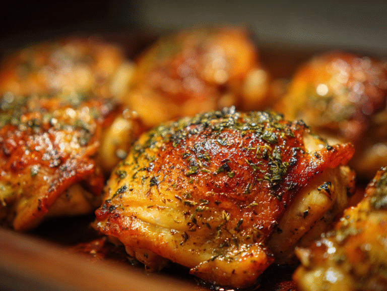 baked chicken thighs