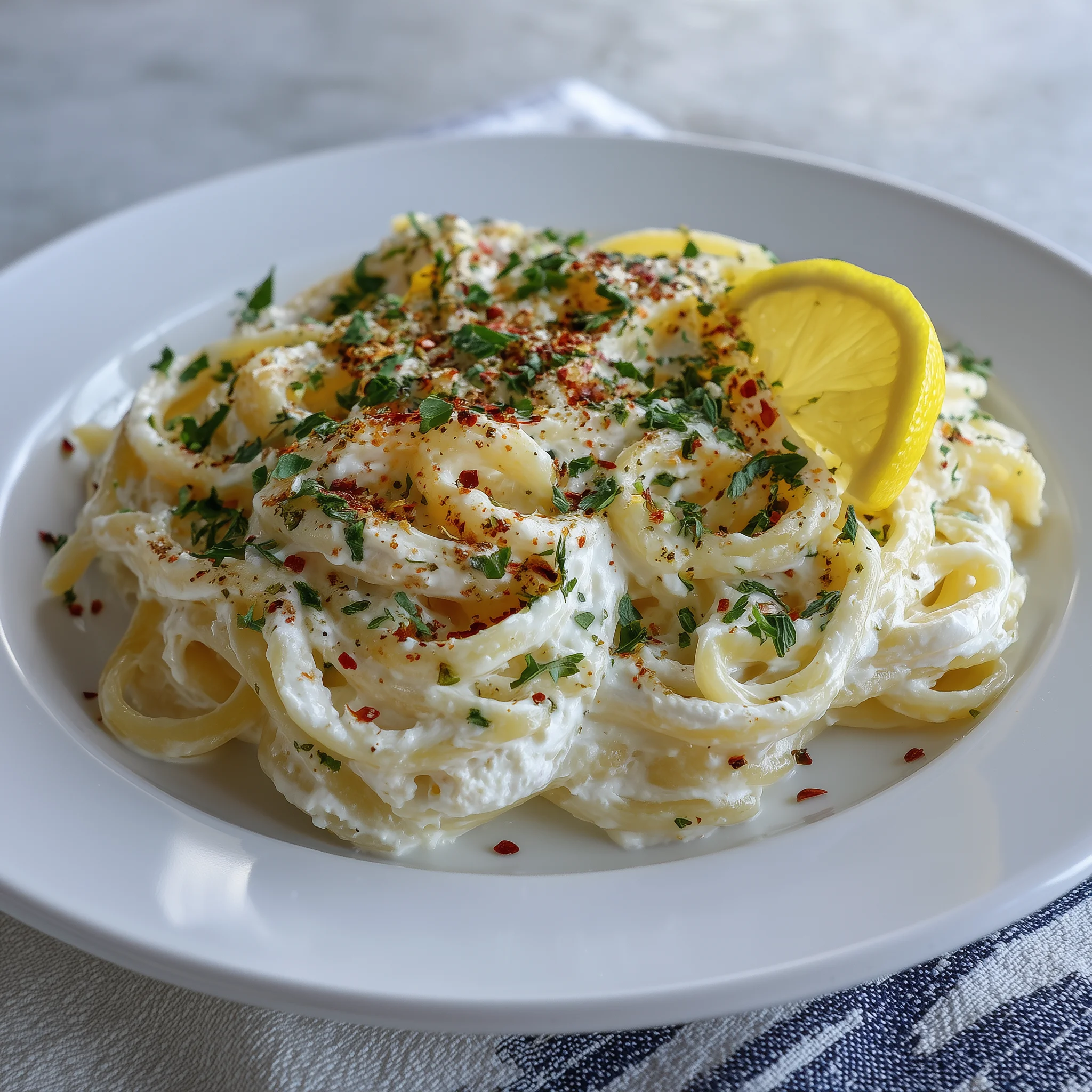Lemon Ricotta Pasta