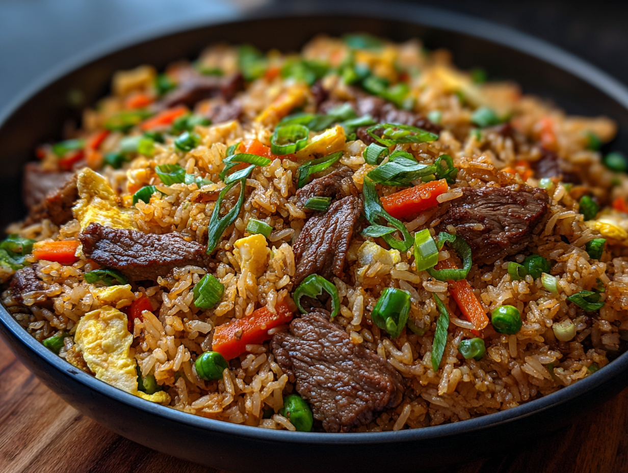 beef fried rice