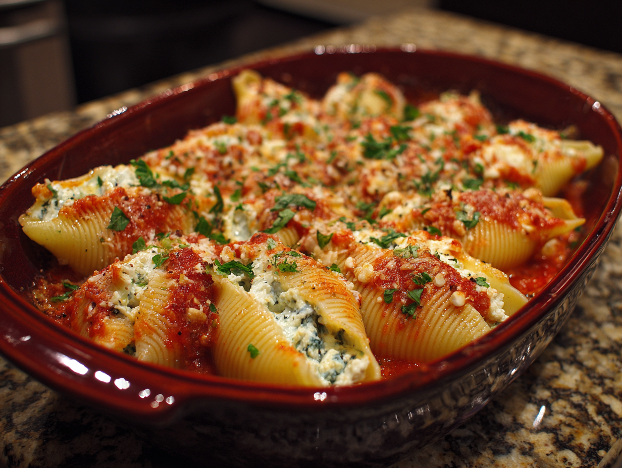 delicious stuffed shells recepie