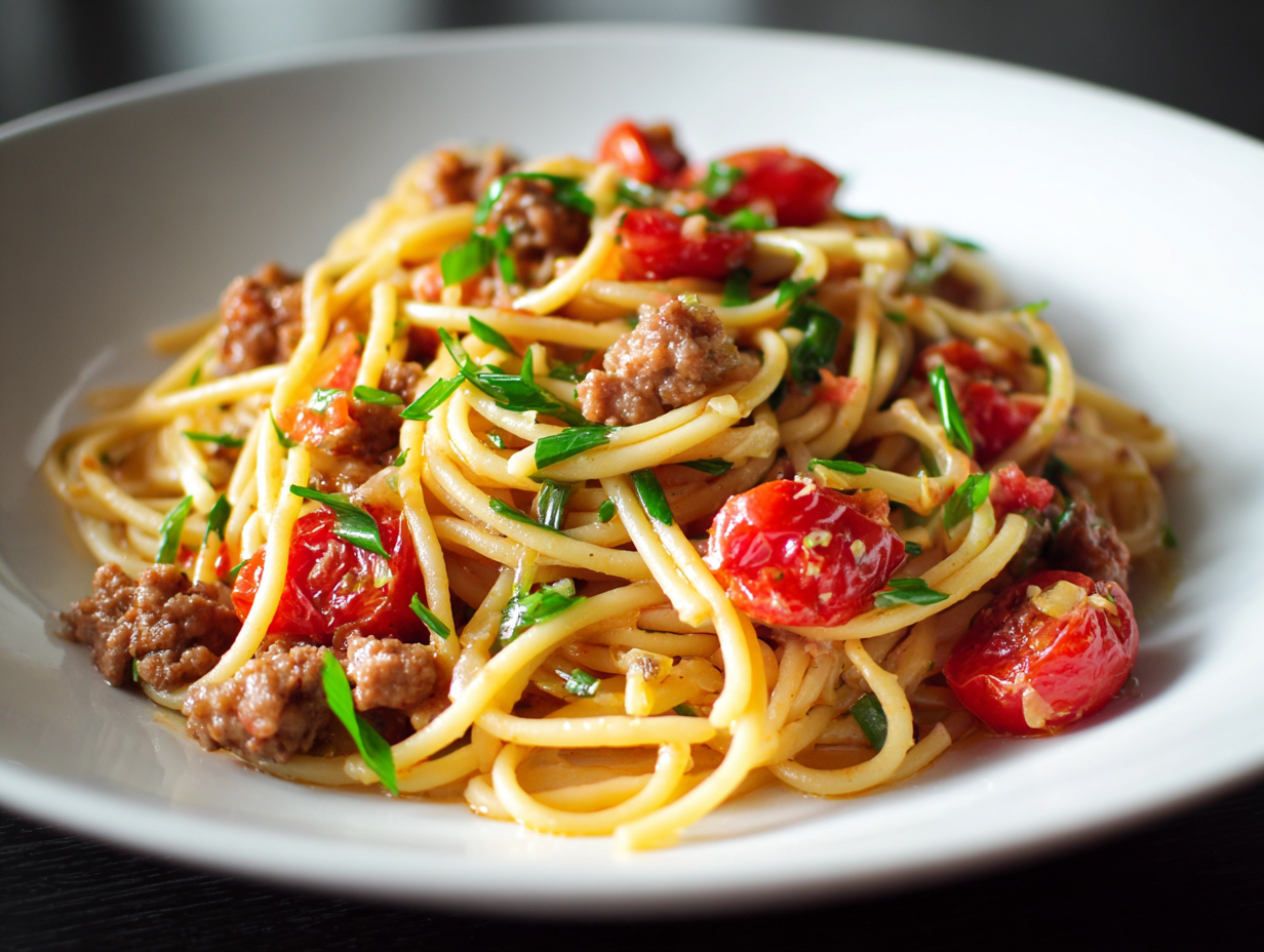 italian sausage pasta