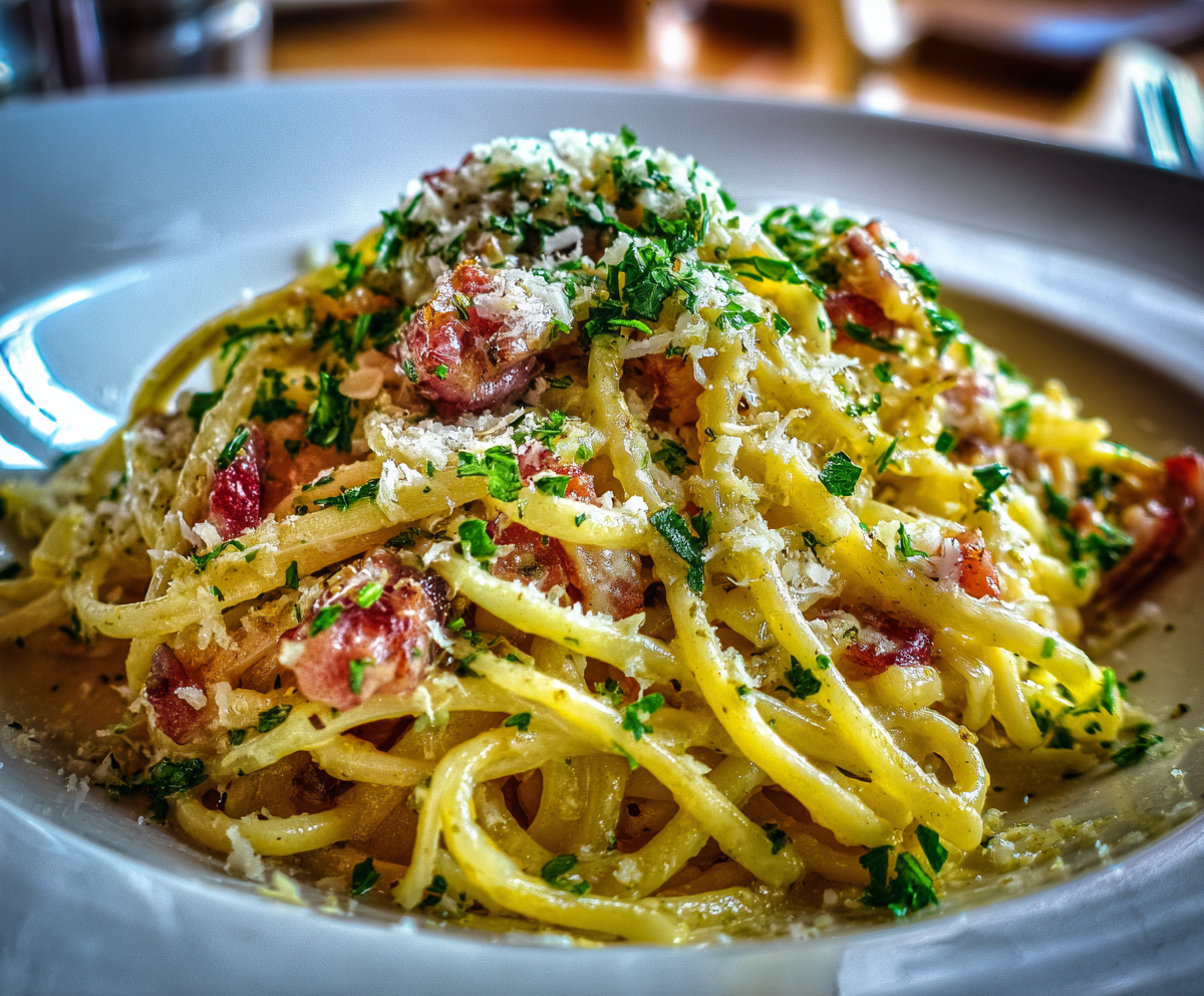 pasta carbonara