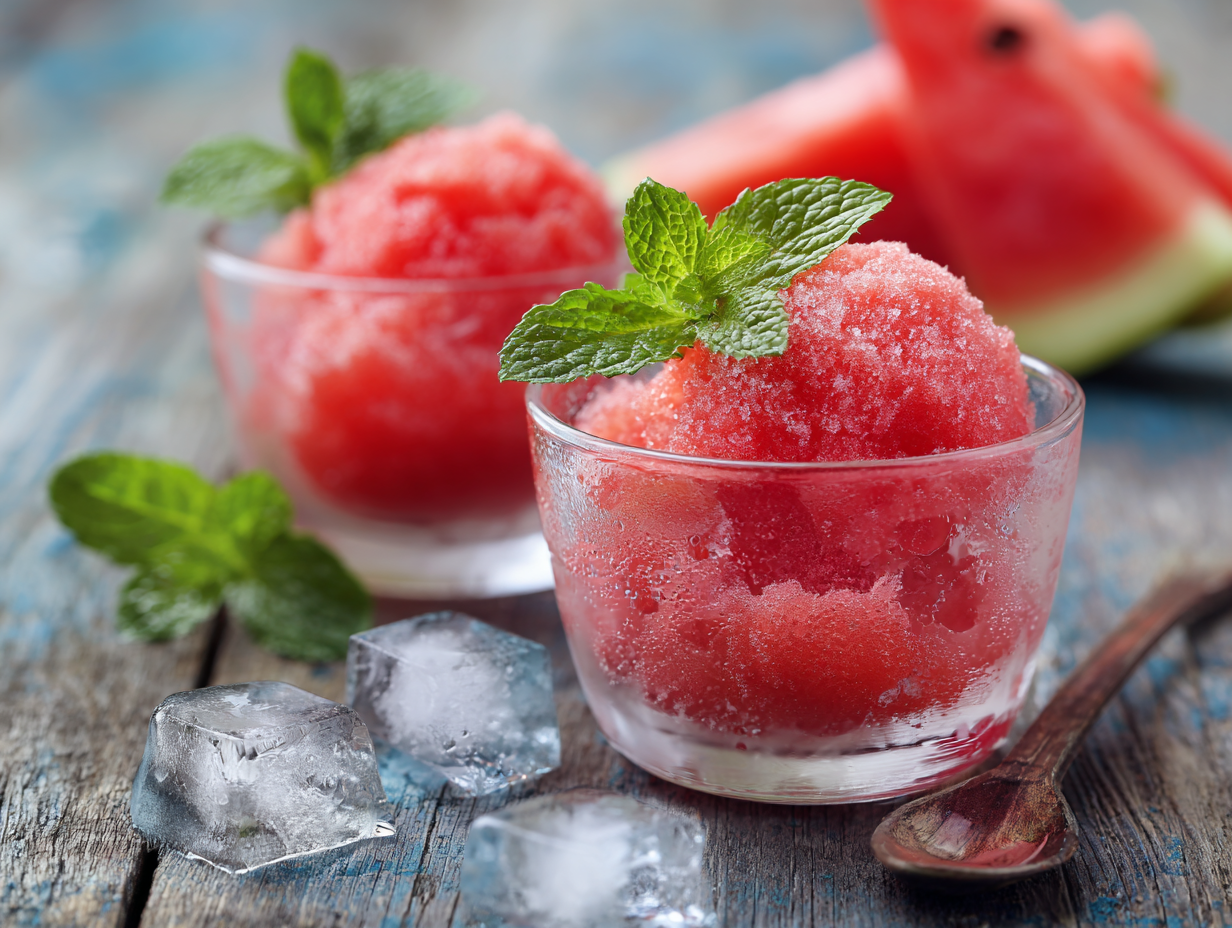 watermelon sorbet