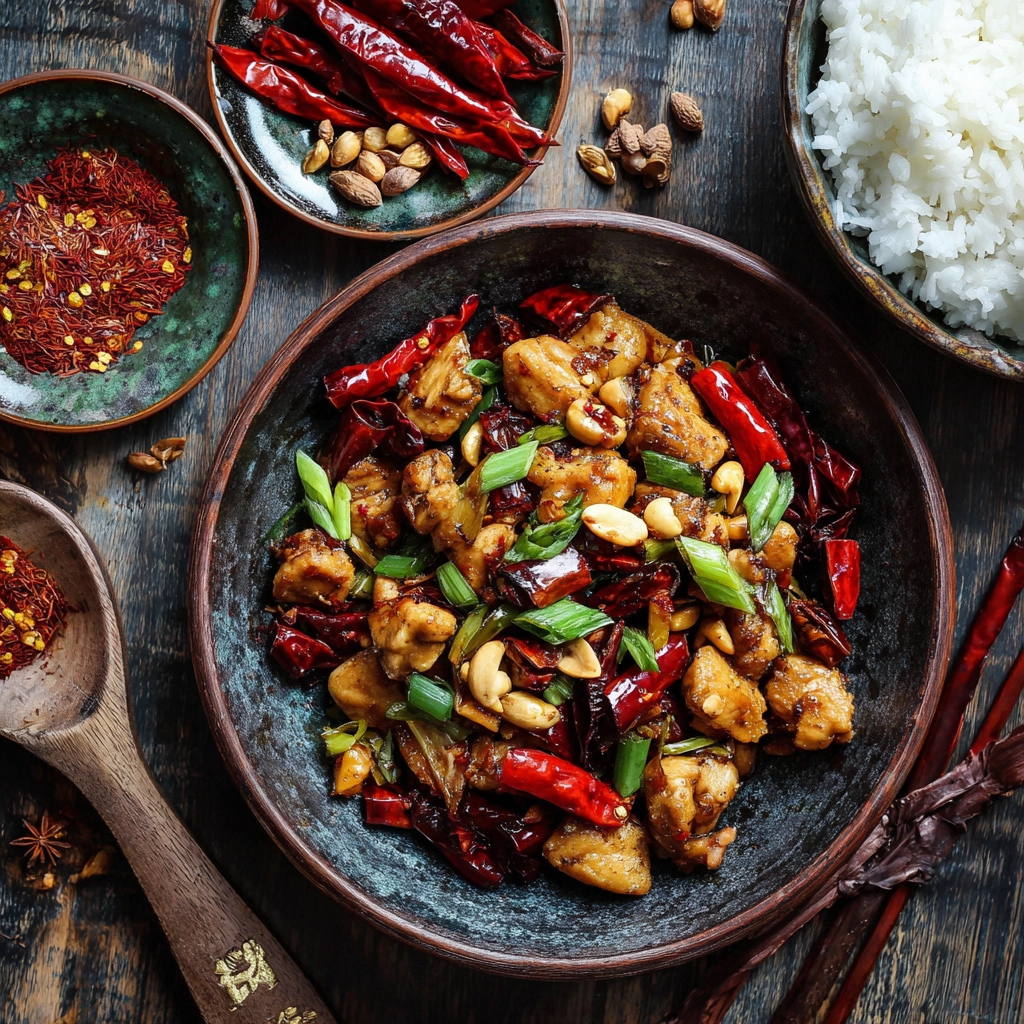 Authentic Chinese Kung Pao Chicken
