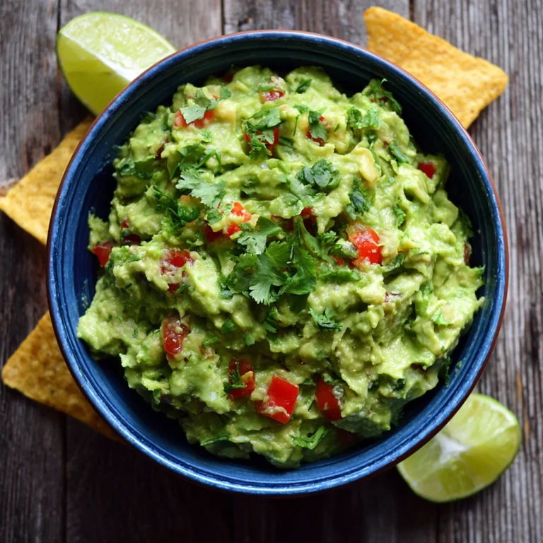 Classic Mexican Guacamole Recipe