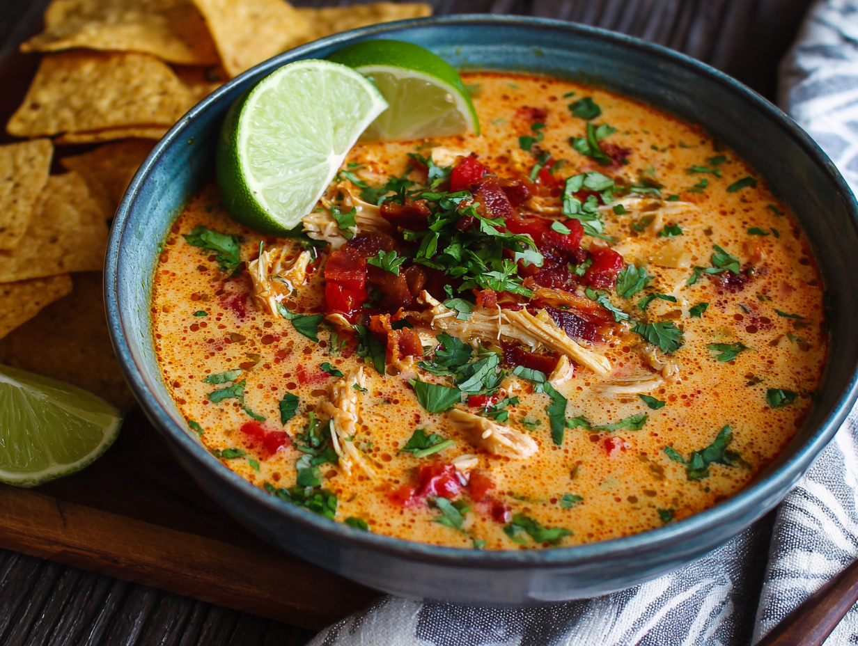 chicken fajita soup