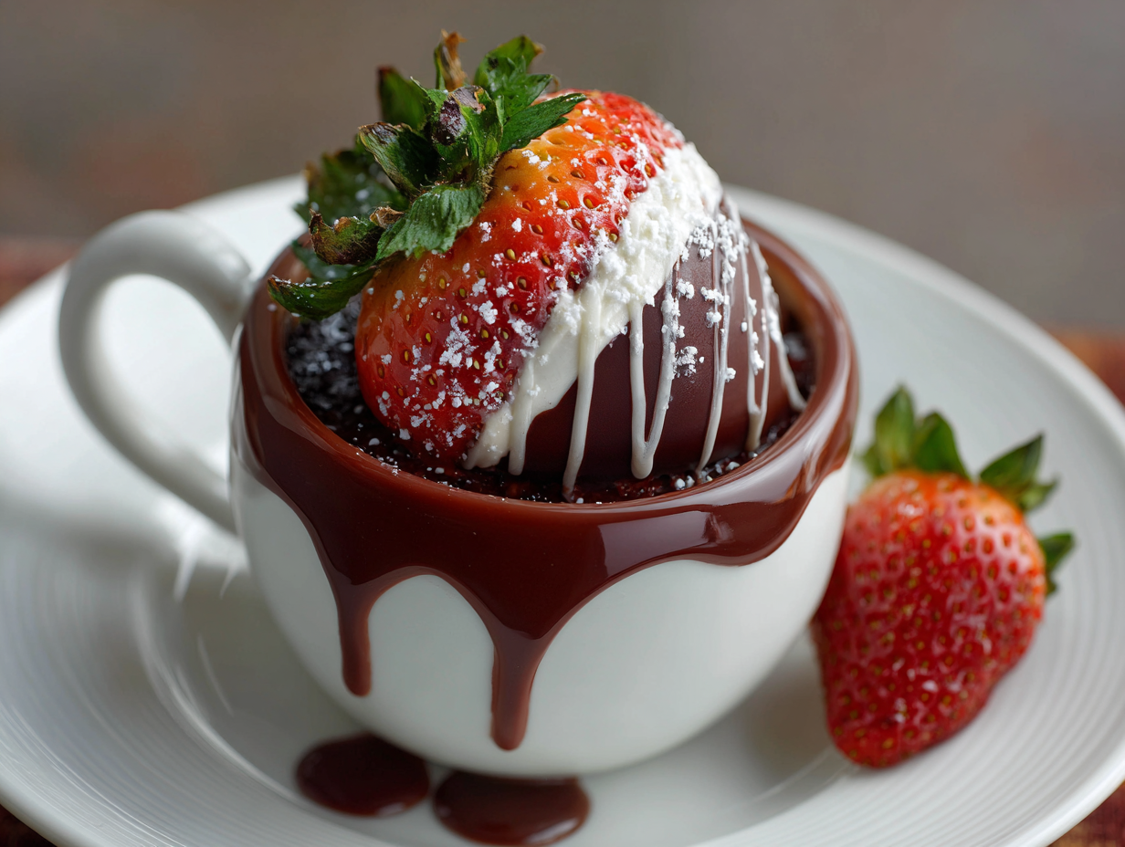 dubai chocolate strawberry cup