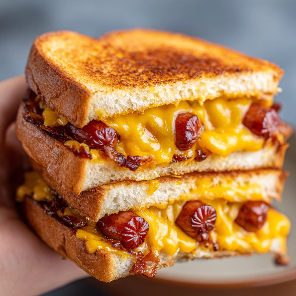 Grilled Cheese Hot Dogs