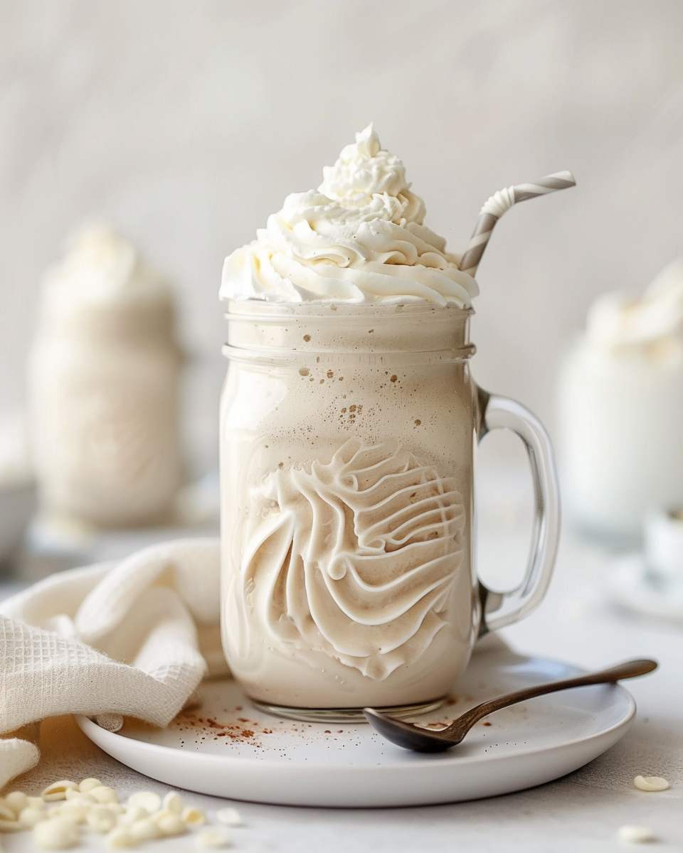 Homemade Vanilla Bean Frappuccino