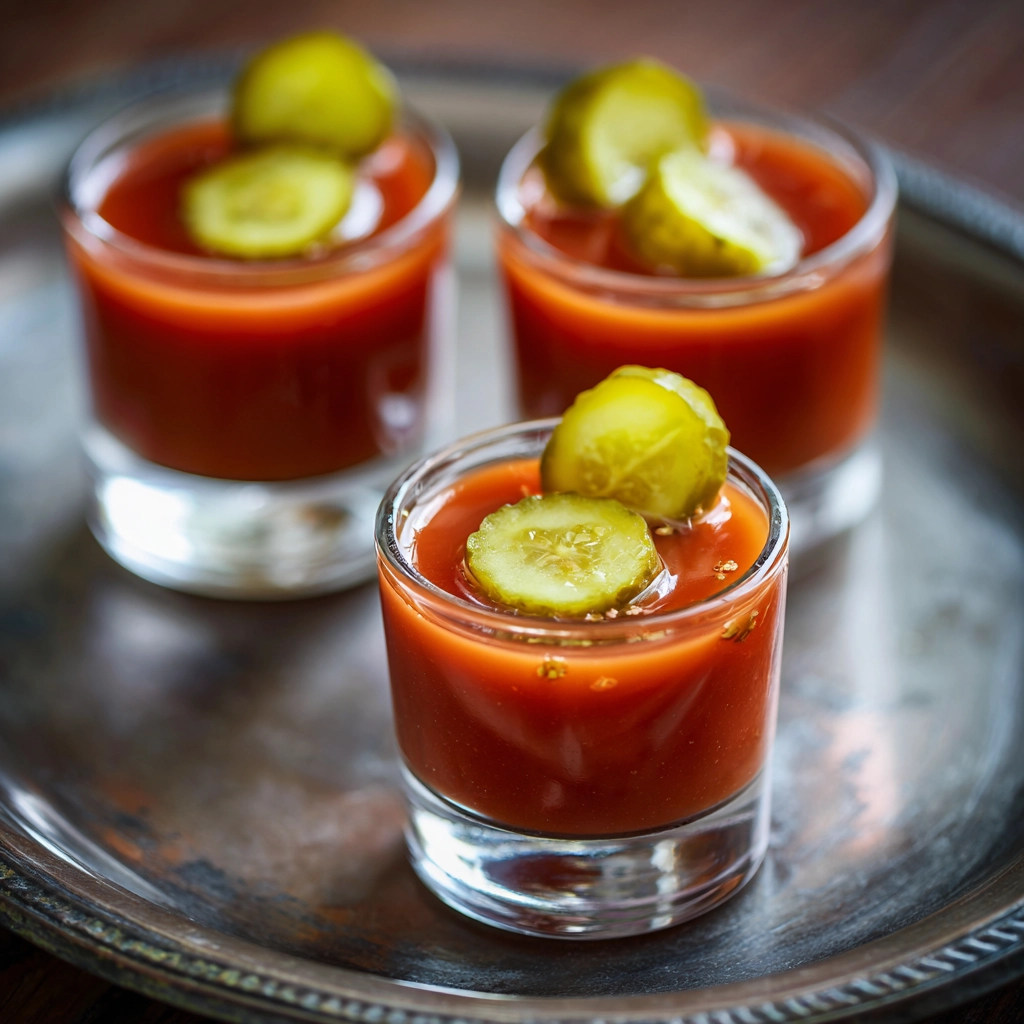 Pickle Juice Bloody Mary shot Recipe
