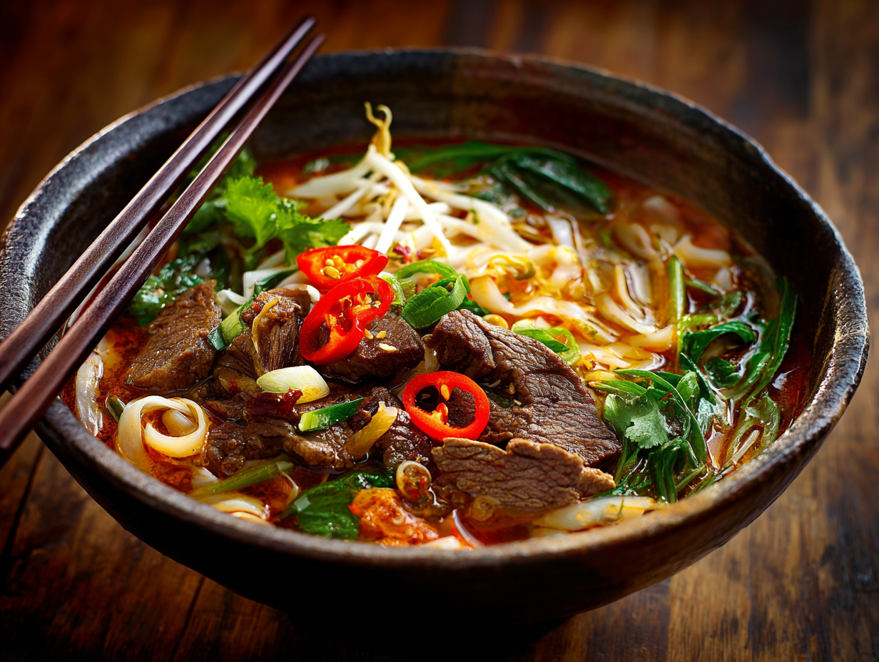 beef noodle soup