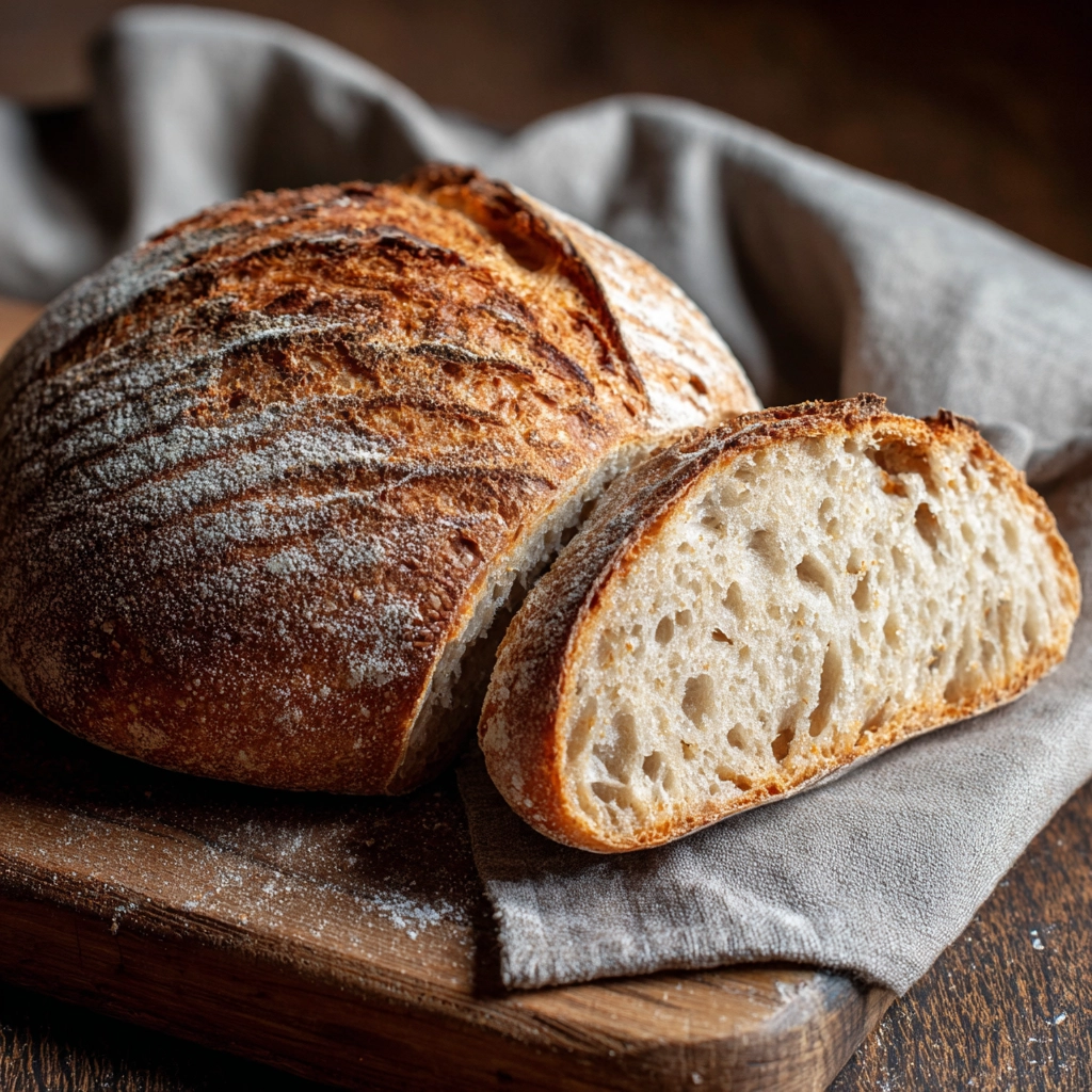Soft and Chewy Sourdough Bread Recipe