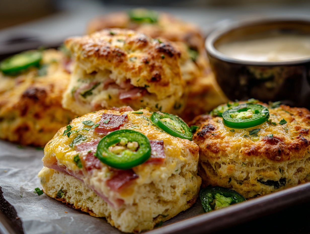 ham and jalapeno biscuits