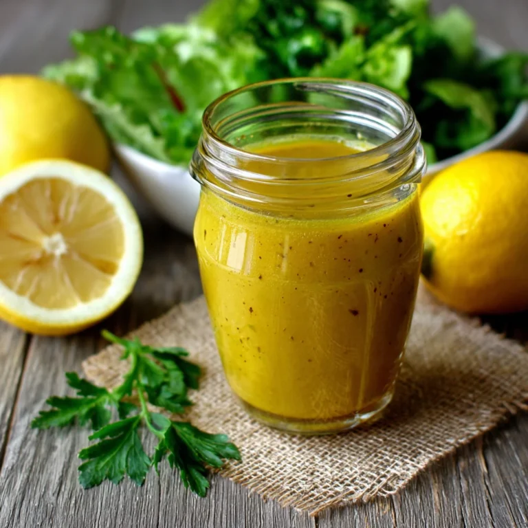Lemon Vinaigrette Dressing Recipe
