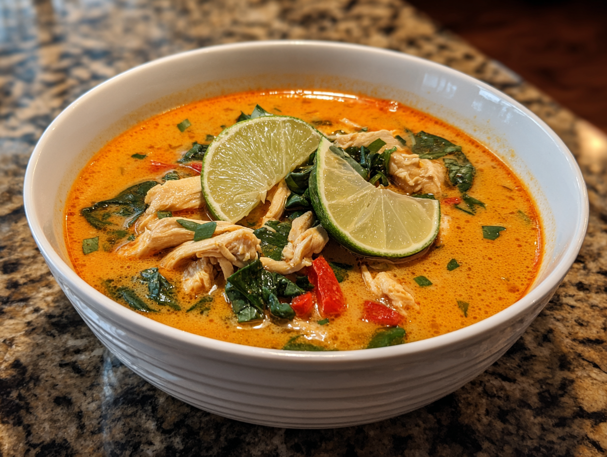 thai chicken curry soup