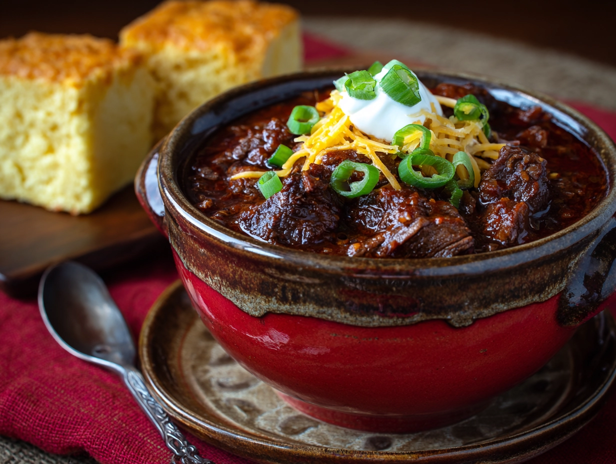 Classic Texas Style Beef Chili Recipe
