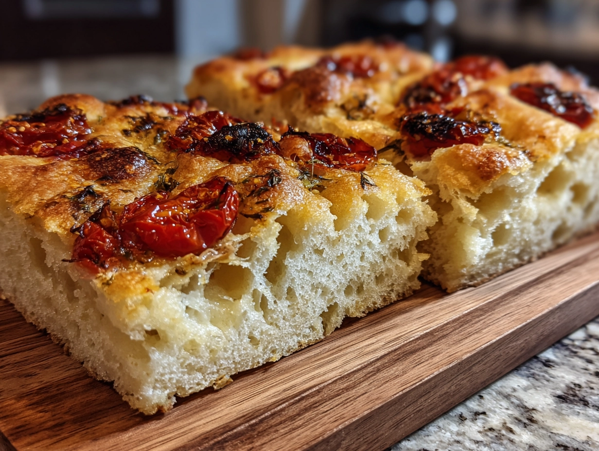 Delicious Homemade Sourdough Focaccia