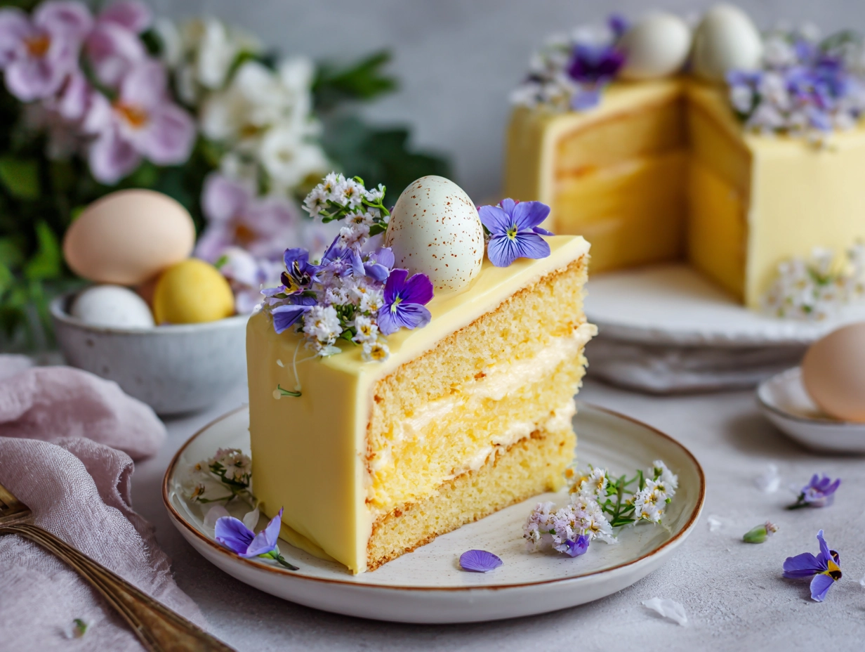 Easter lemon cake recipe