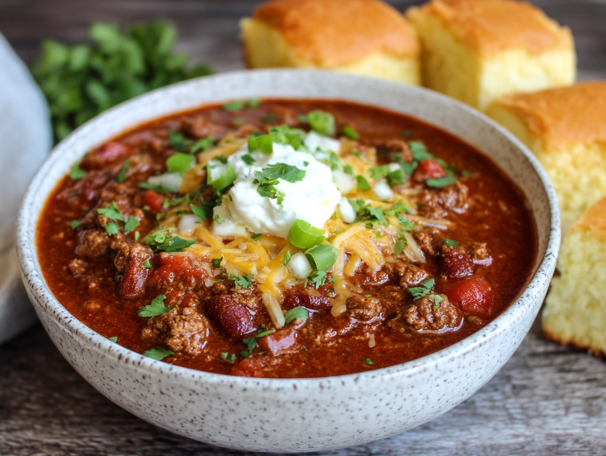 Easy Crockpot Chili