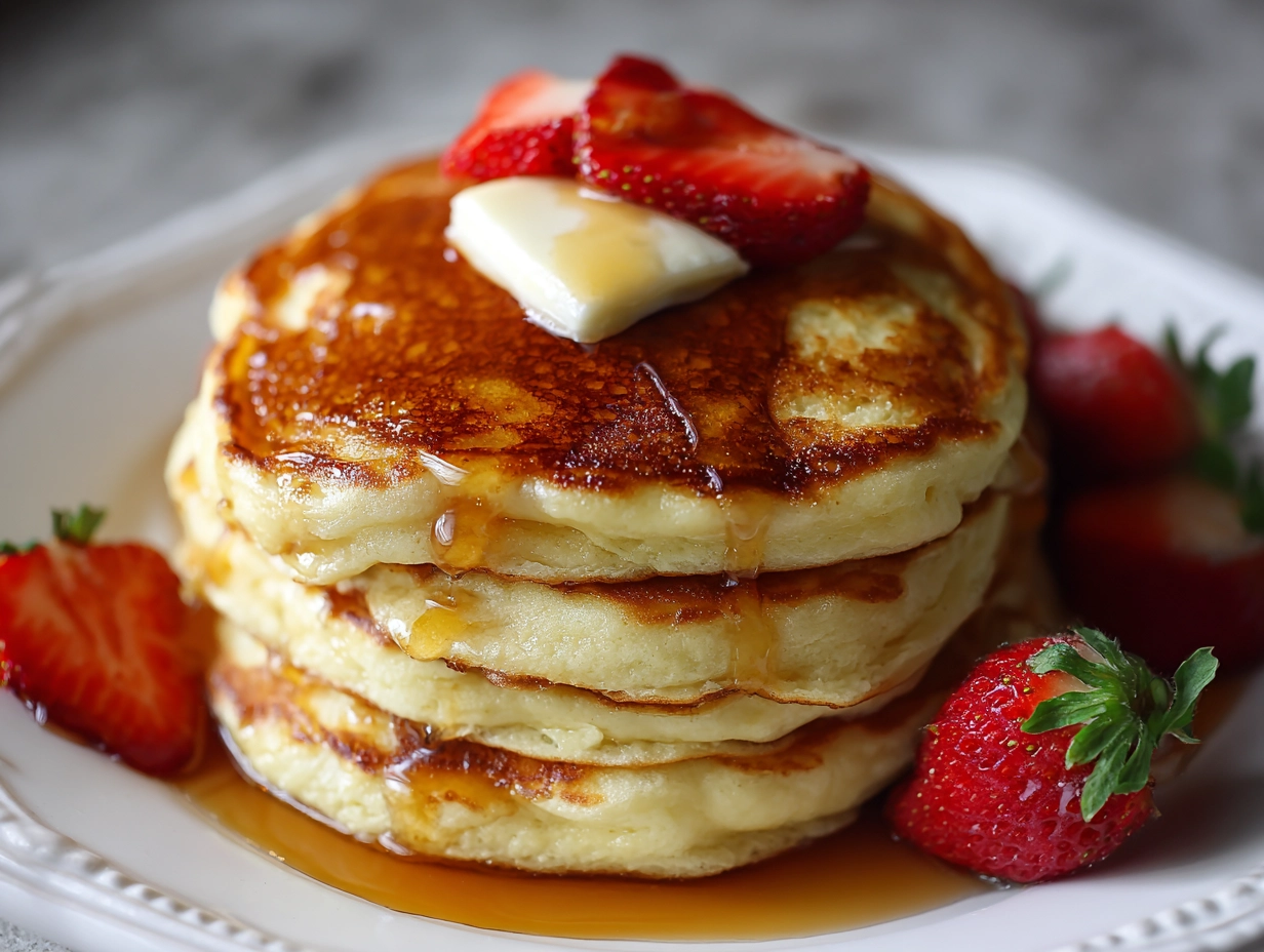 Fluffy Buttermilk Pancakes Recipe