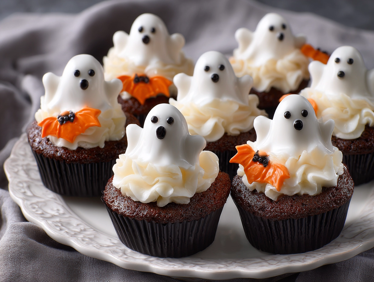 Ghost Cupcakes..