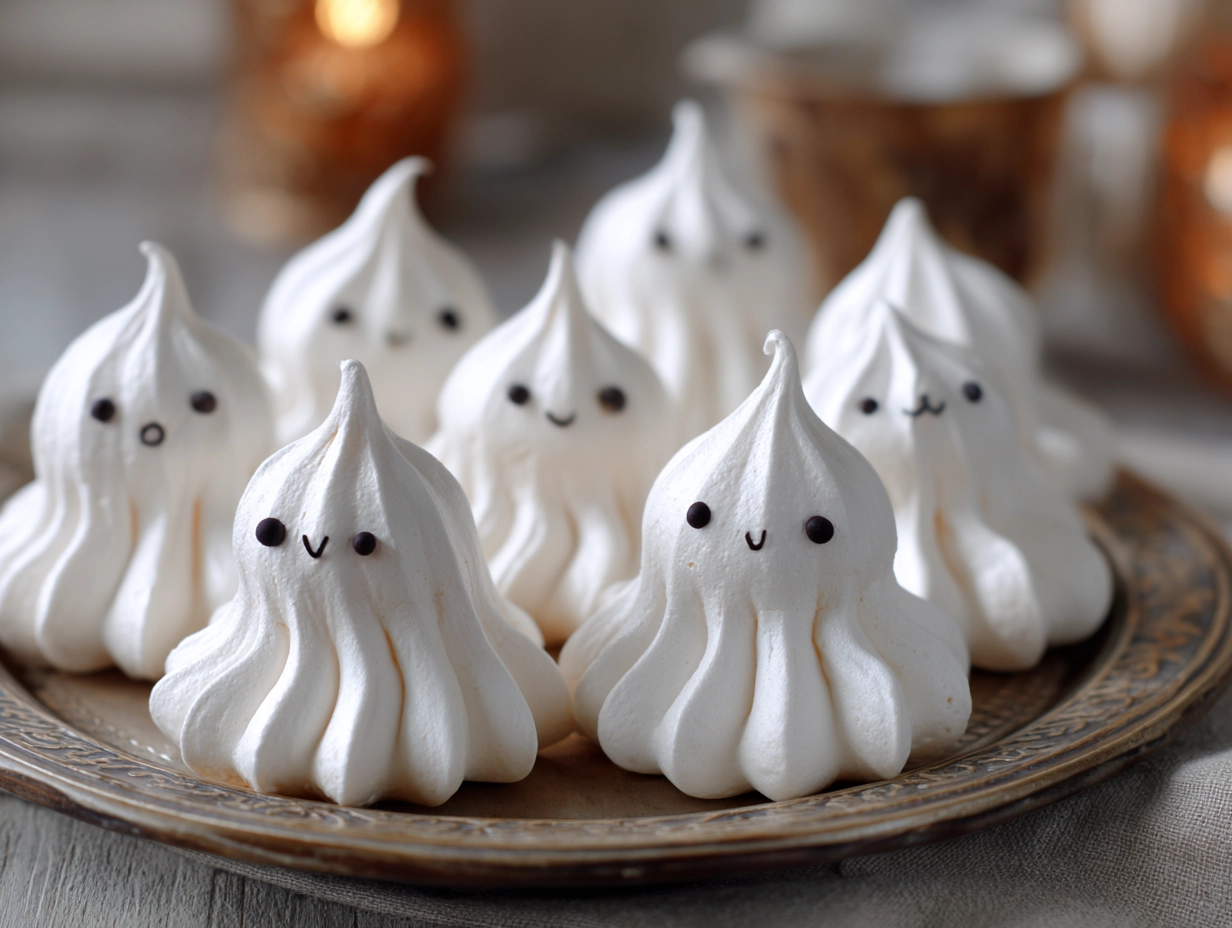 Ghost Meringues..