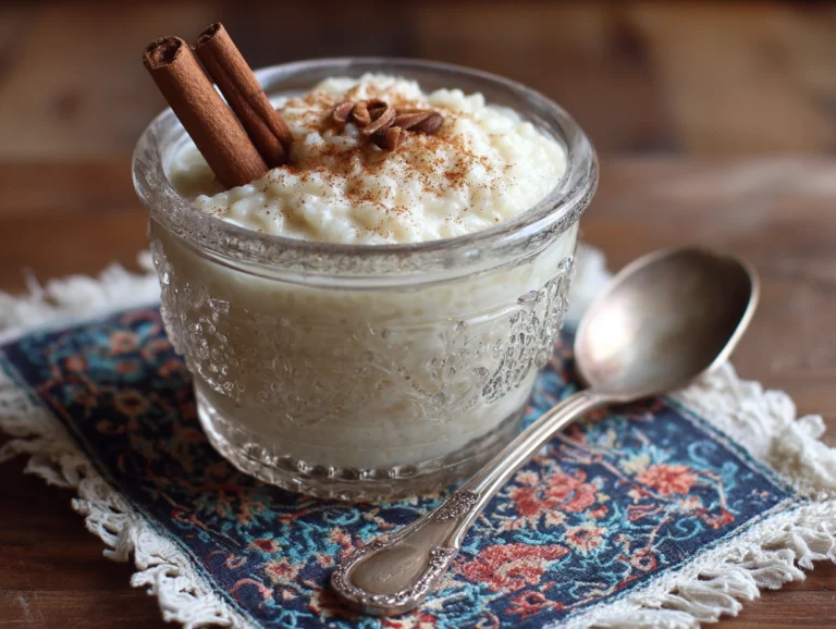 How to Make the Best Rice Pudding Recipe Ever