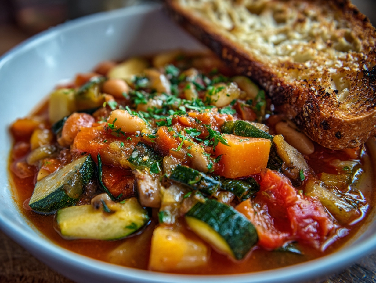 Italian Vegetable Stew Recipe.