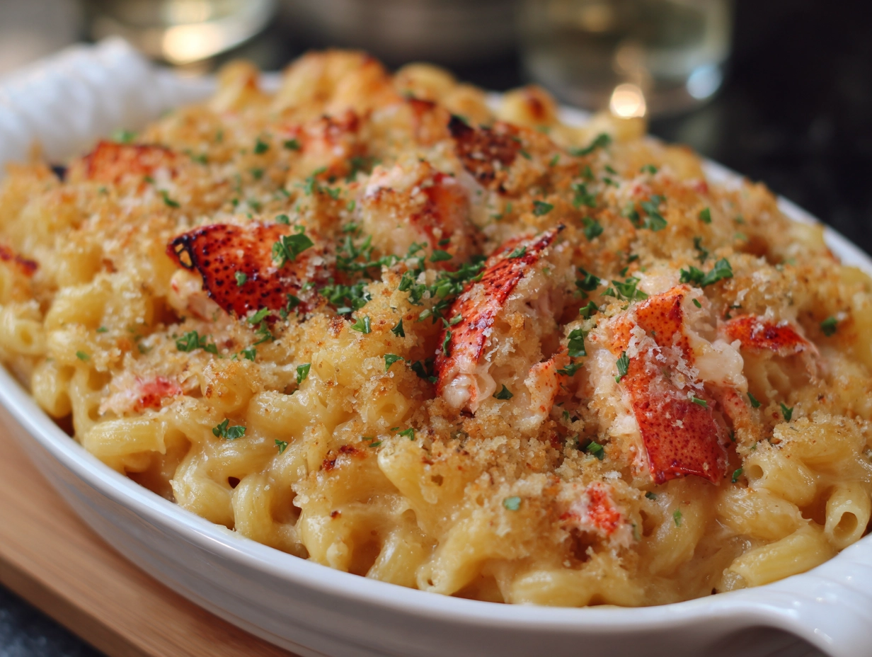 Lobster Mac and Cheese Recipe.