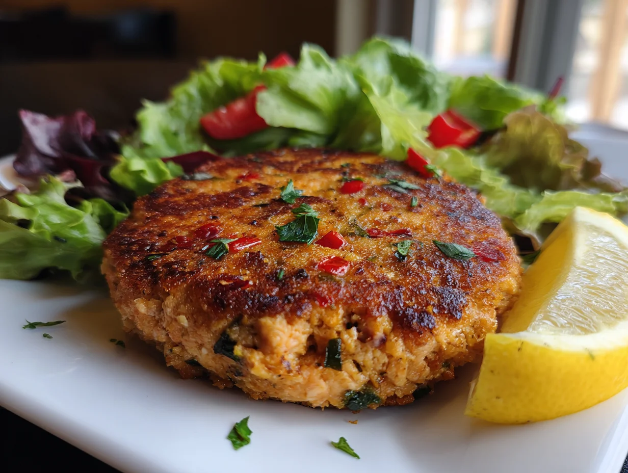 Old Fashioned Salmon Pattie