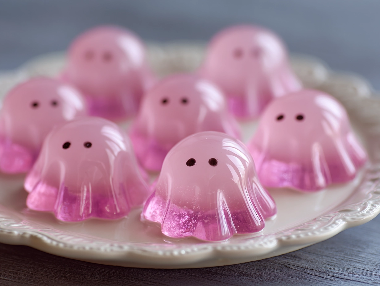 Pink Ghost Jello Shots Recipe