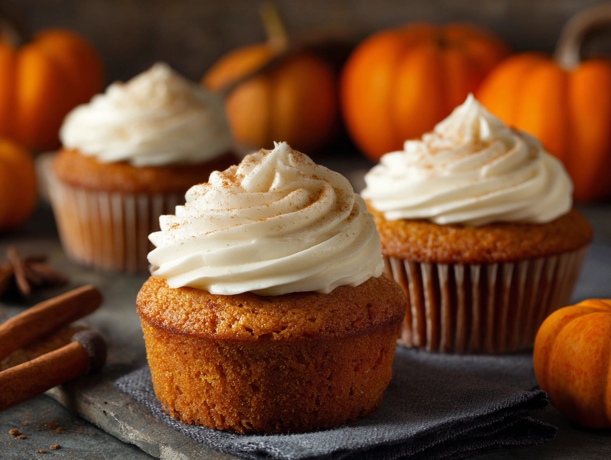 Pumpkin Cupcakes Recipe