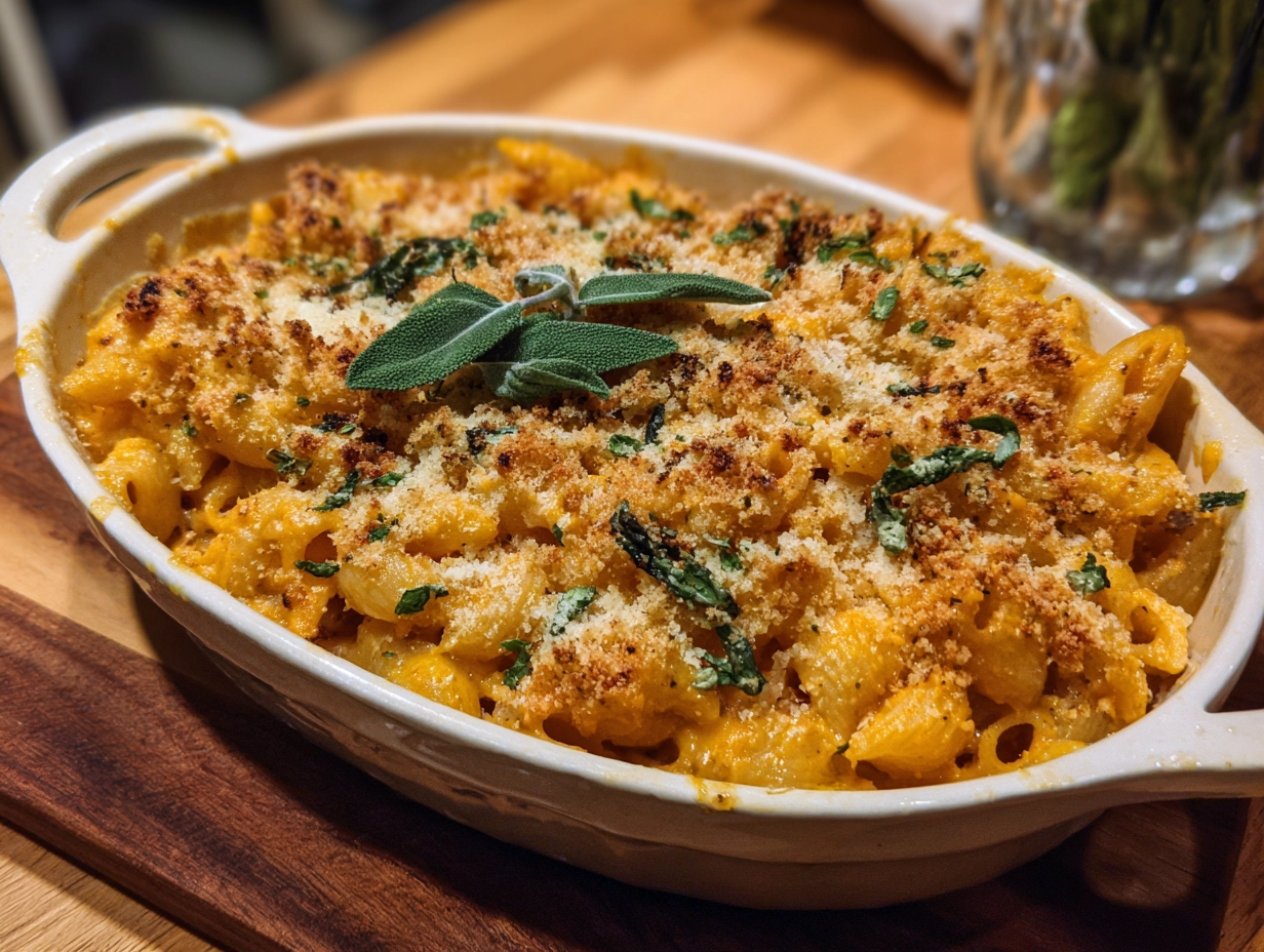 Pumpkin Mac and Cheese
