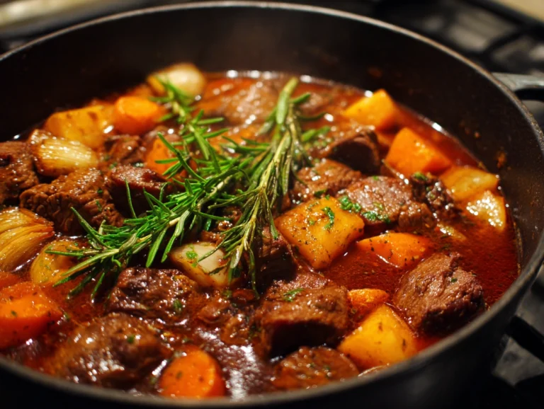 Savory Beef Stew Recipe