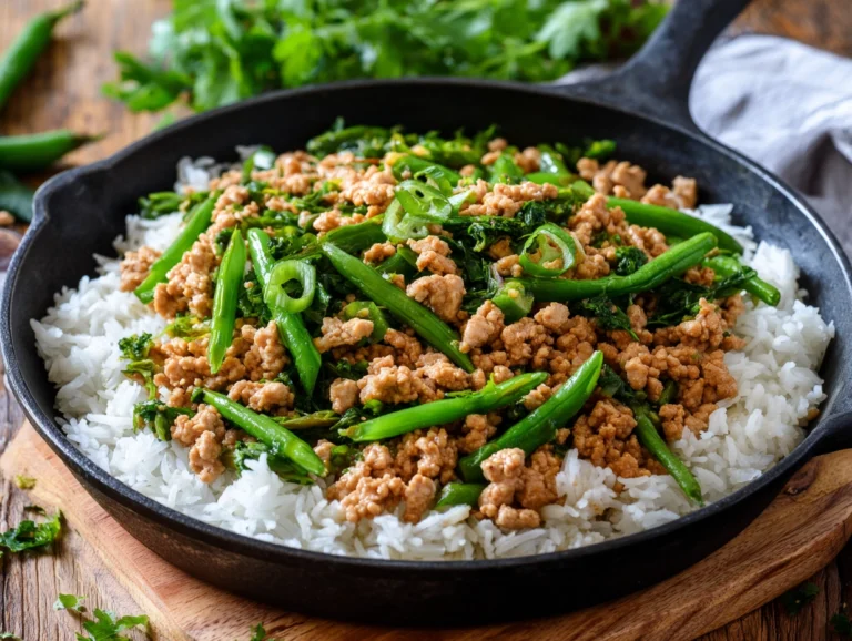 Simple Ground Turkey Chinese Dishes for Dinner..