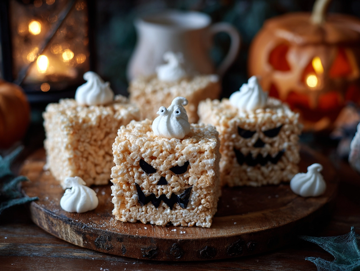 Spooky Marshmallow Rice Krispies Recipe